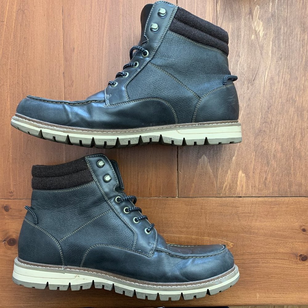 Moc Toe Boots - Leather